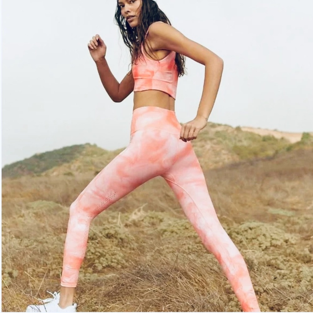 NWOT Free People Good Karma Tie Dye Leggings XS/S